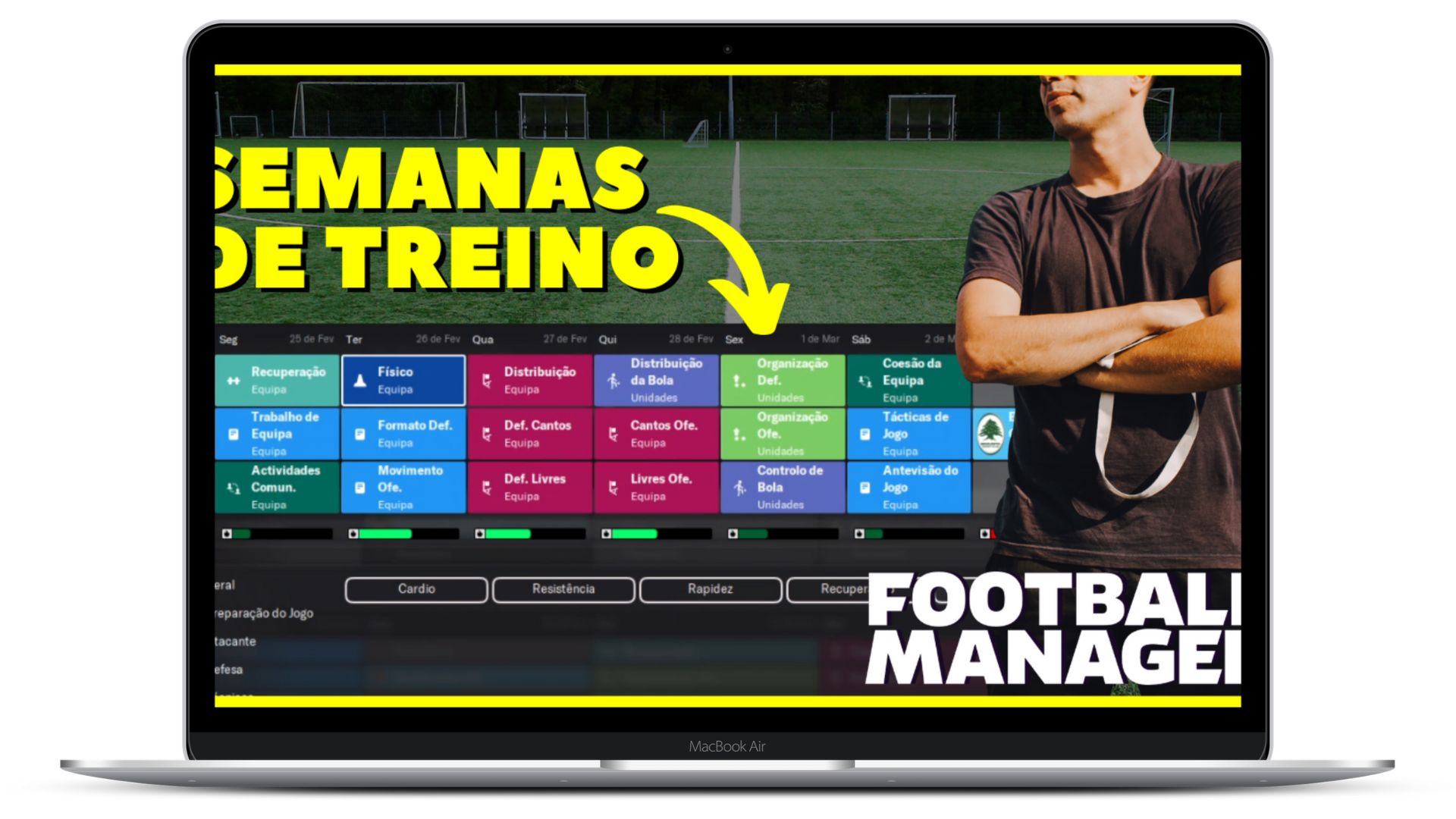 Prévia das Semanas de Treino do TáticaMente